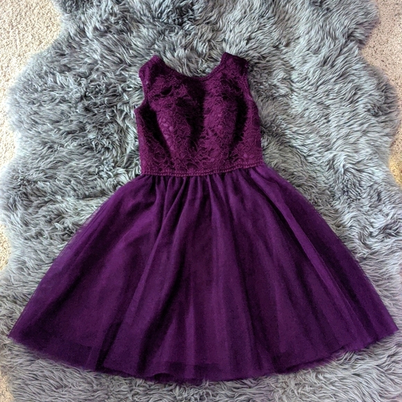 Mori Lee Bridesmaid Style 11100- Eggplant - Picture 1 of 8